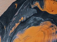 Beautiful oily painting with mixed colors - perfect for background or wallpaper